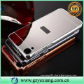luxury gold chrome mirror metal bumper case for htc desire 830 back cover case